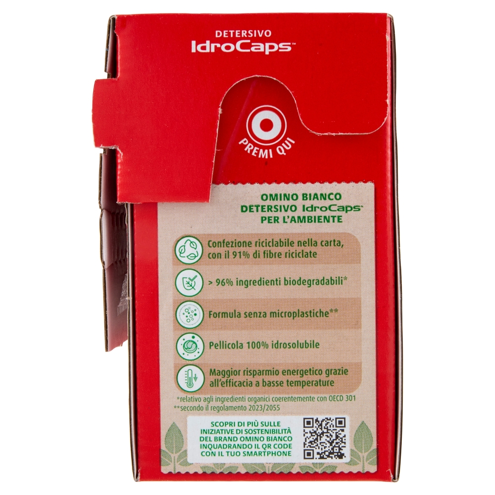 Onmino Bianco Detersico IdroCaps 20 caps 380 ml